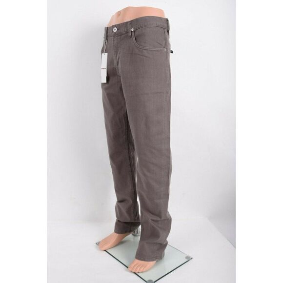 Hudson Mens Jeans Denim Byron Straight Dark Green Mid rise Size 38 NWT - Picture 3 of 10